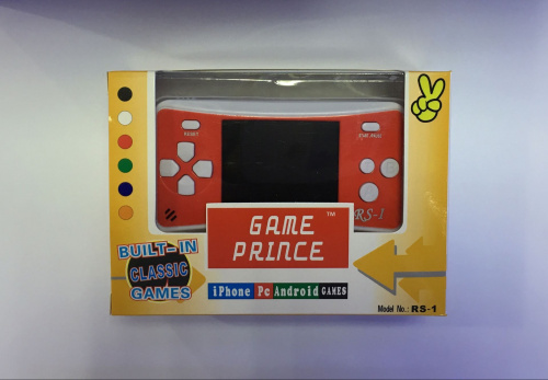 RS-1 Game Prince revised packaging (front)