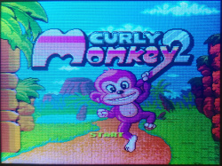 Curly Monkey 2 title screen