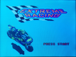 Extreme Racing title screen